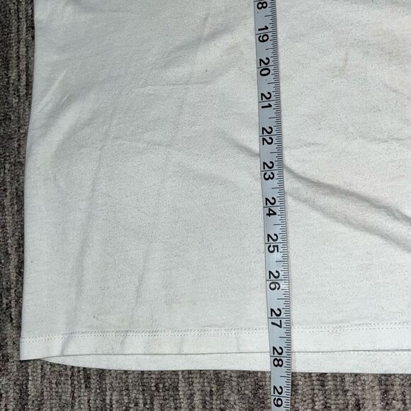 Cremieux Mens Size XXL Mustache Chart T Shirt White Black‎ Short Sleeve Cotton - Picture 4 of 4